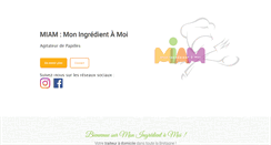 Desktop Screenshot of miam-cuisine.com